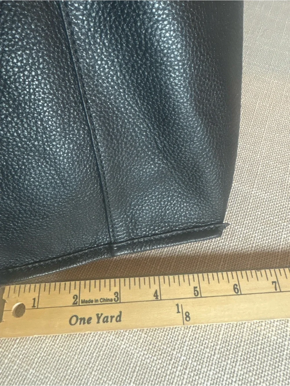 & Other Stories Black Leather Hobo Bag